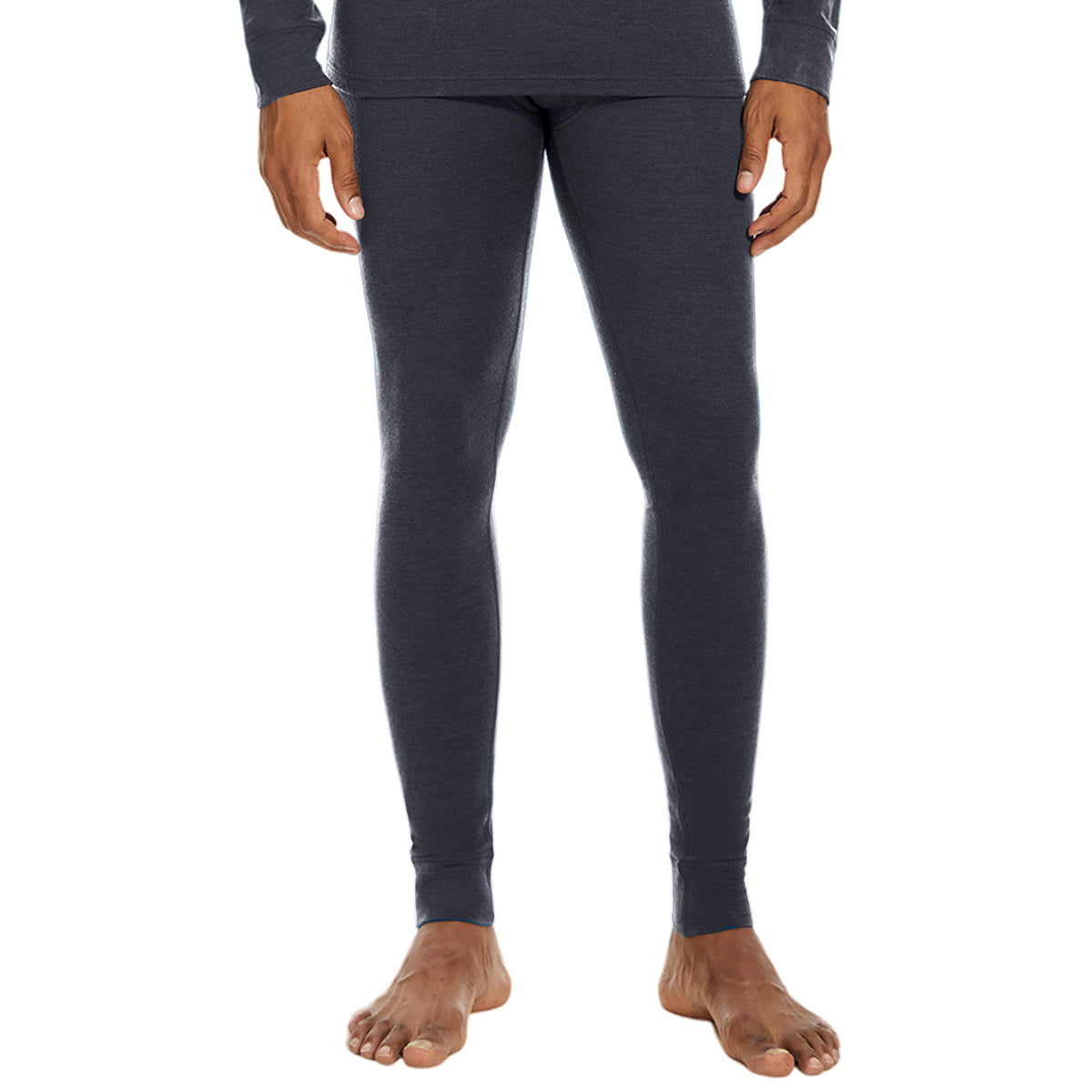 WOOLCANO Men's 190 Merino Wool Base Layer Pants Thermal Leggings