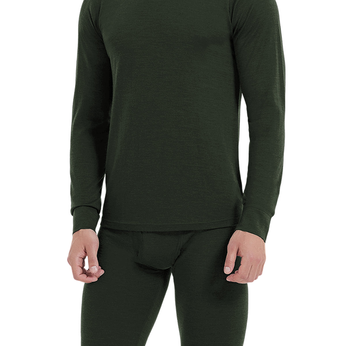 WOOLCANO Men's 190 Merino Wool Base Layer Pants Thermal Leggings