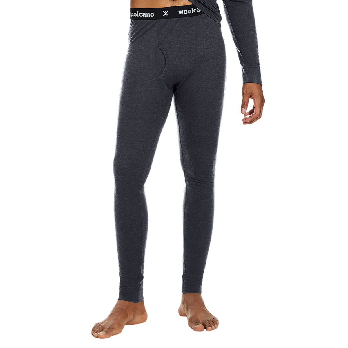 WOOLCANO Men's 190 Merino Wool Base Layer Pants Thermal Leggings