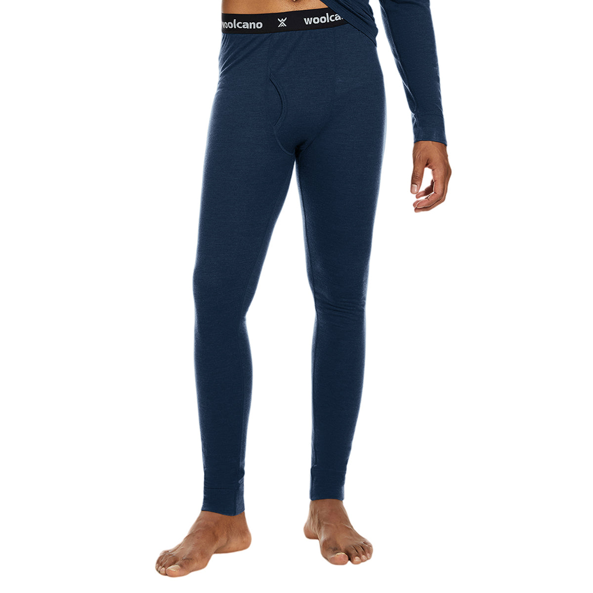 WOOLCANO Men's 190 Merino Wool Base Layer Pants Thermal Leggings