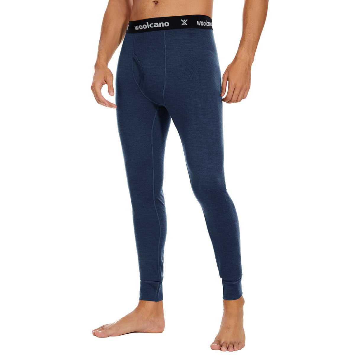 WOOLCANO Men's 190 Merino Wool Base Layer Pants Thermal Leggings